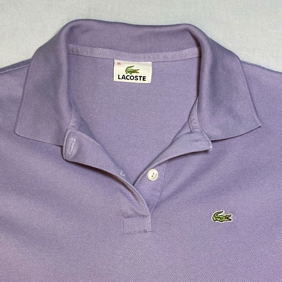 Lacoste Slim Fit Polo Shirt - Size 36 - Picture 4 of 5